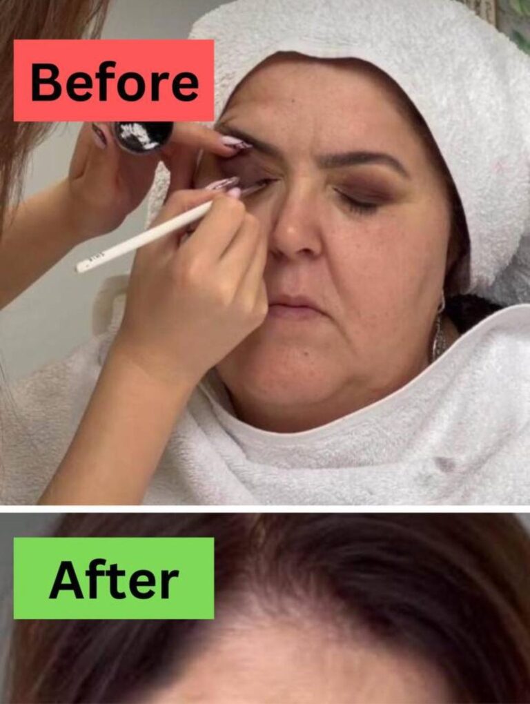 Woman Shaves 15 Years Off Her Looks With A Special Makeover
