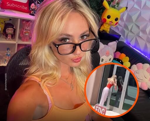 Influencer Natalie Reynolds sobs outside TikTok HQ after account ban