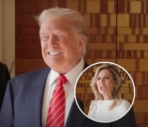 Dutch Queen accused of mocking Donald Trump on live TV as he was standing next to her